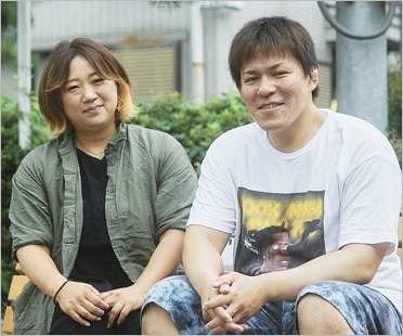 美奈子と前の旦那・佐々木義人（元プロレスラー）