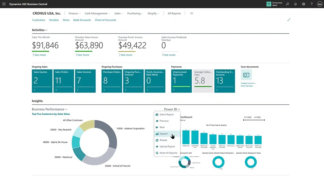 Business Central performance GEM365