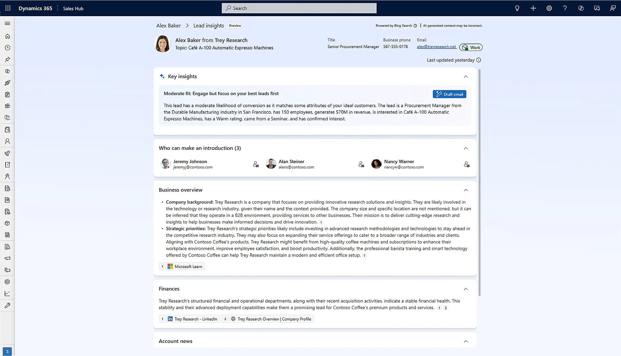Dynamics 365 Sales GEM365