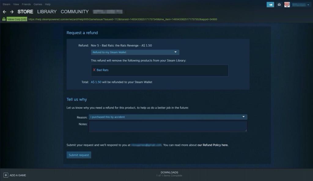 Best Ways How To Refund A Game On Steam Update 06 2026 Refund Game Steam 1 