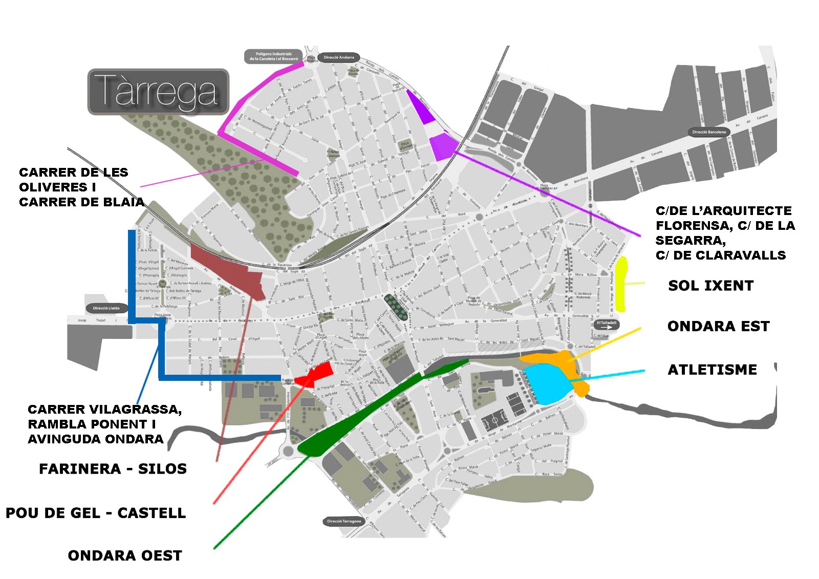 Batuda d'espais verds