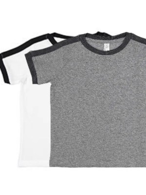 RABBIT SKINS TODDLER SOCCER RINGER FINE JERSEY T-SHIRT
