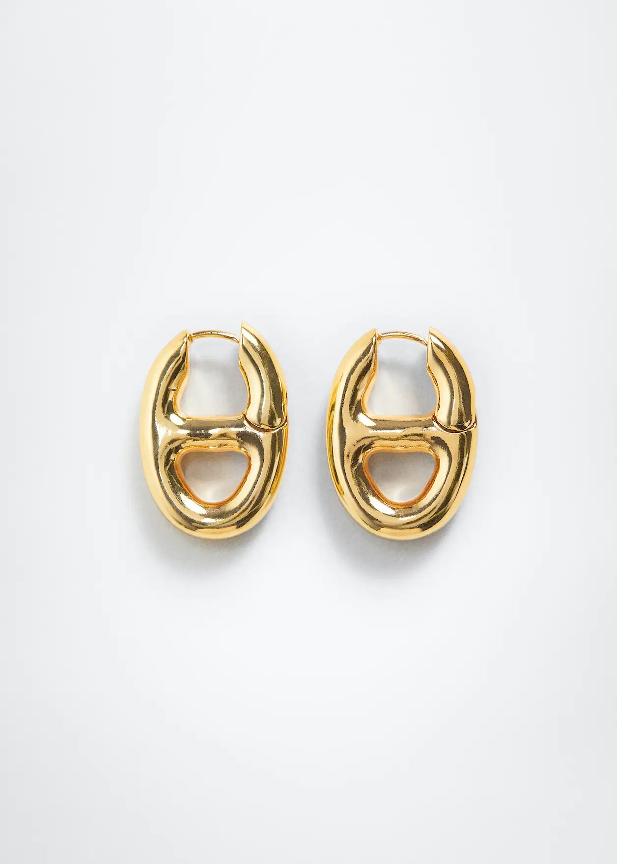 Long crystal earrings