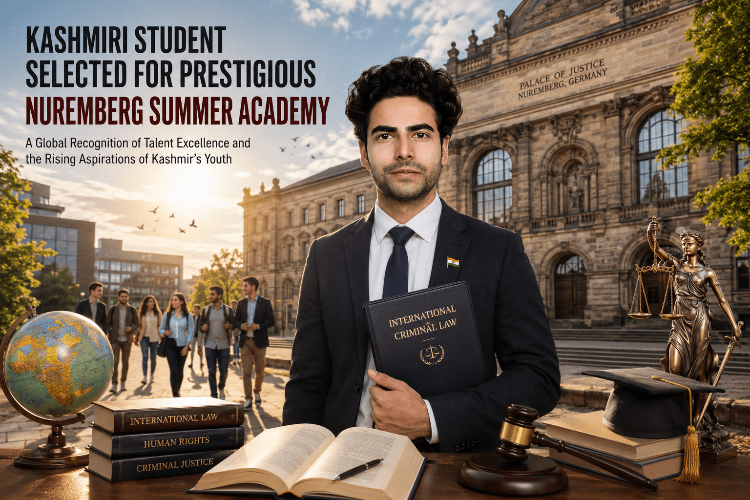 UMAR MASOODI SELECTED FOR PRESTIGIOUS NUREMBERG SUMMER ACADEMY