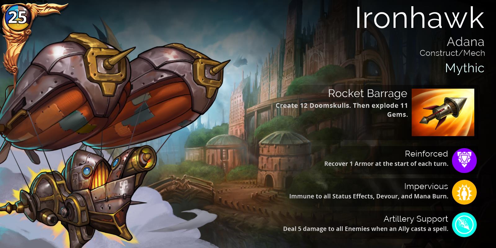 A New Mythic Approaches – Ironhawk – Gems of War