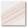 Rose Gold Beading Chain .6mm (1 yard)