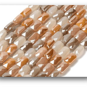 Crystal Rectangles Sandy Beach 7x4.mm (Half Strand)