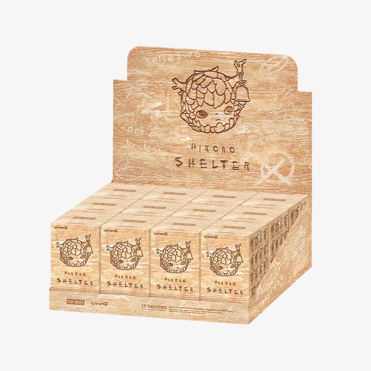 Hirono Shelter Series Figures (Display 12 pcs)