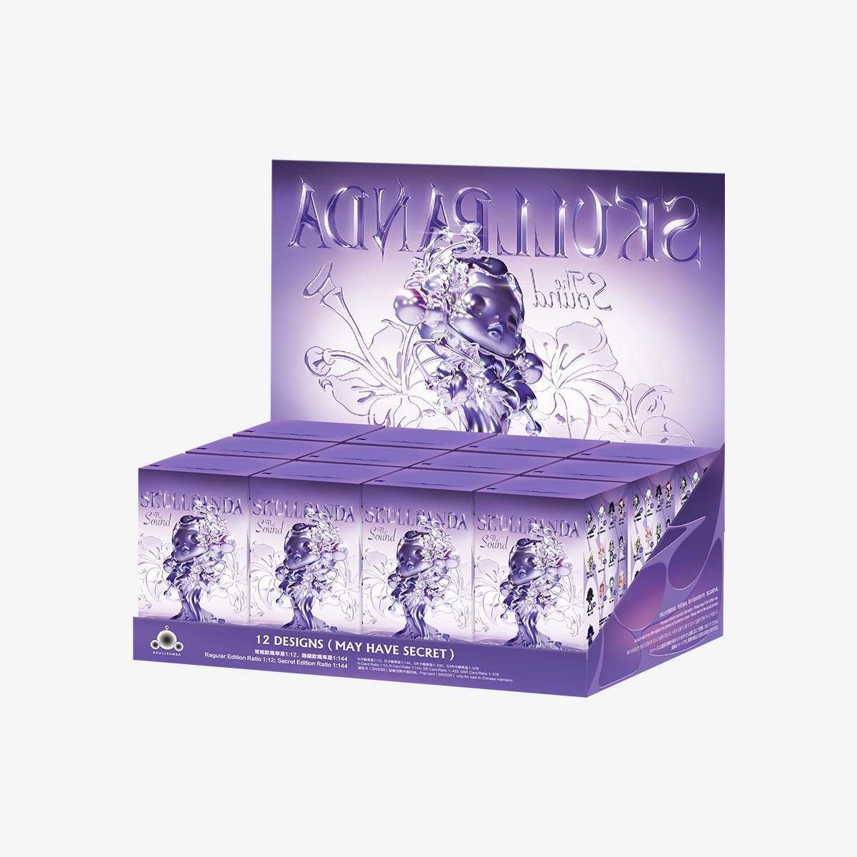 Skullpanda The Sound Series Blind Box (Display 12 pcs)