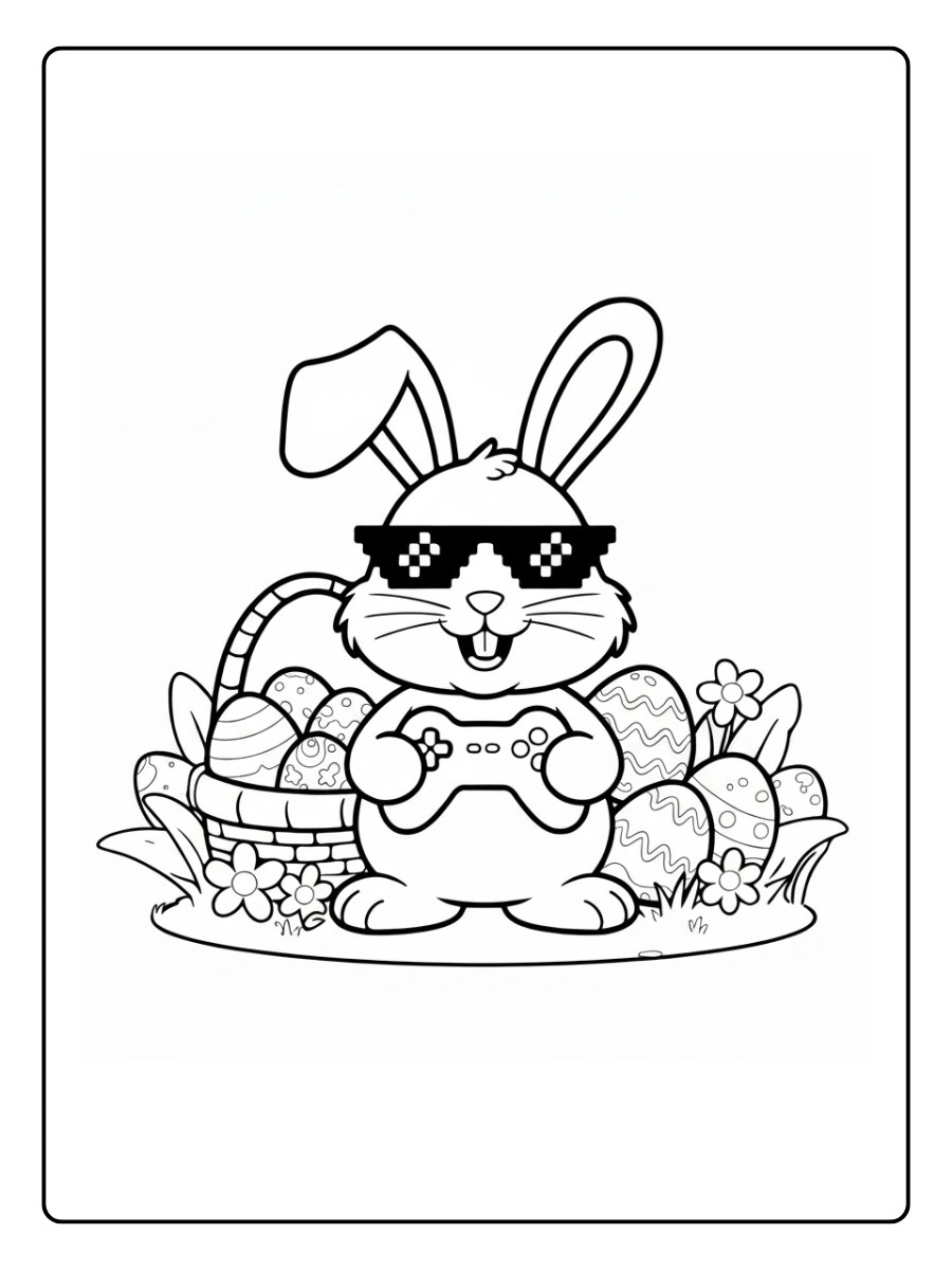 Free Easter 2026 Coloring Pages PDF To Print GenColoring Easter 2026 Coloring Pages 2.webp