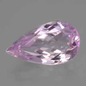 12.00ct Pear Facet Pink Kunzite