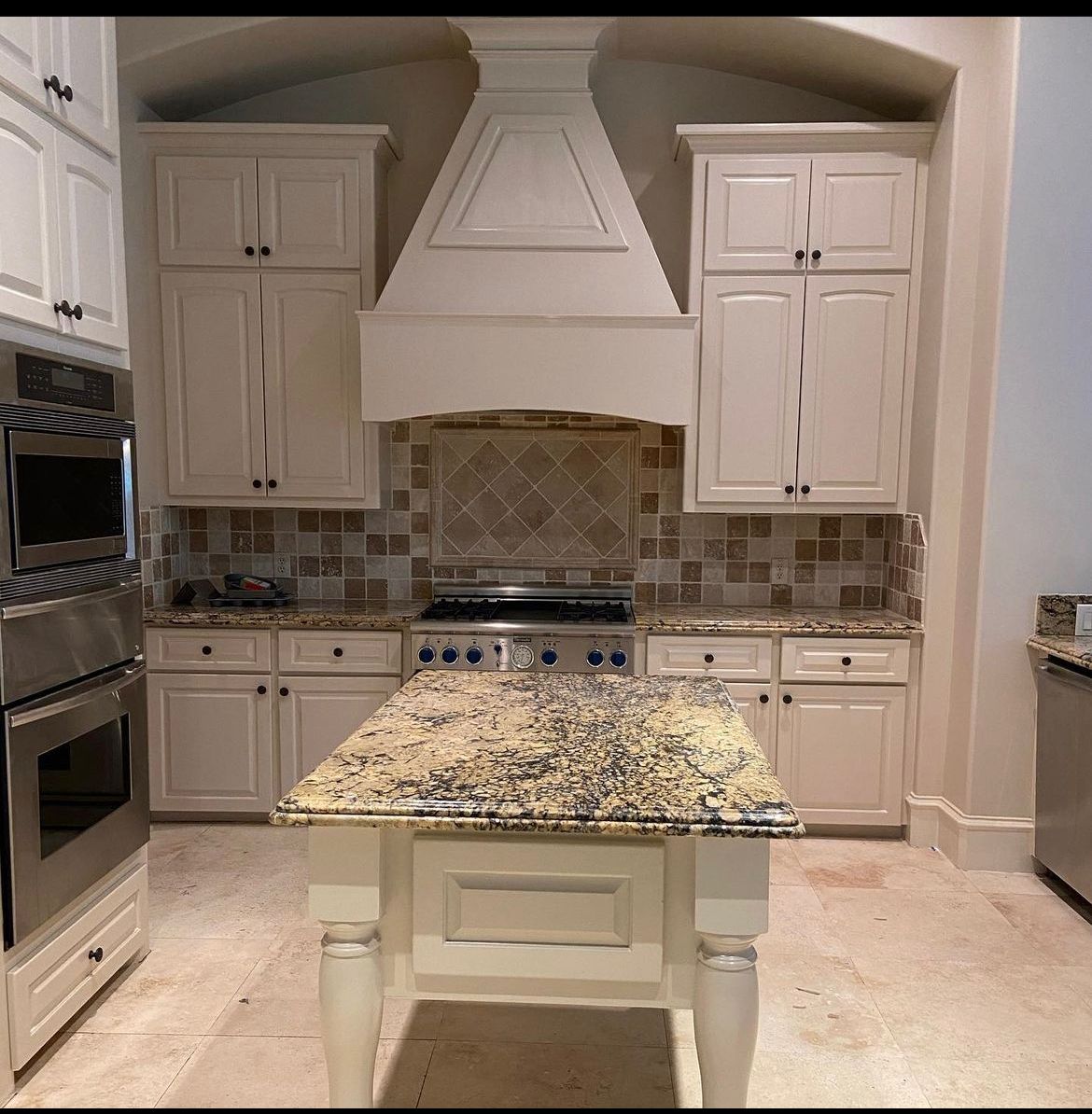 Cabinet painting, River oak