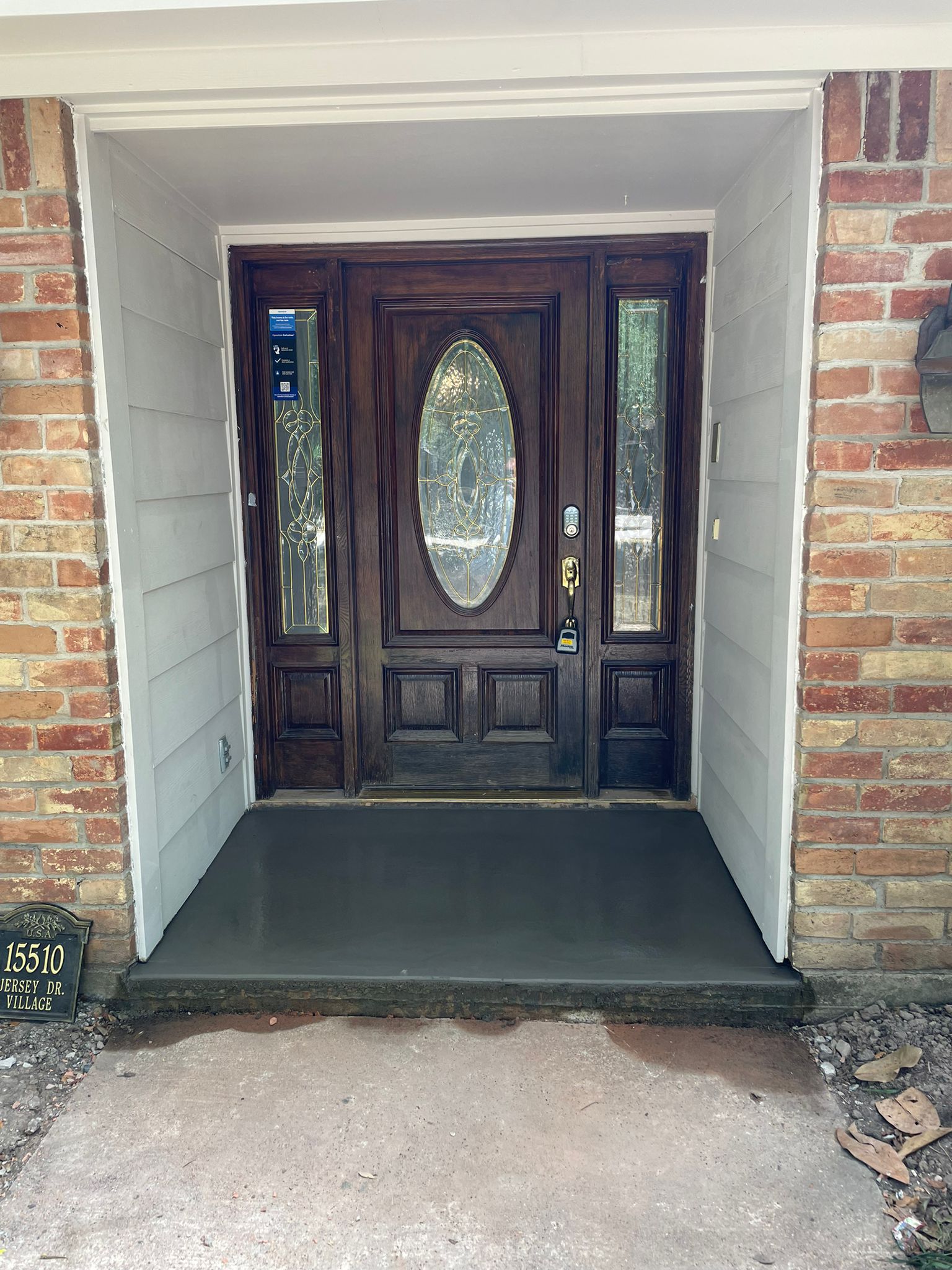 Concrete slab. Spring Houston Texas. / NC Solutions General Contractor