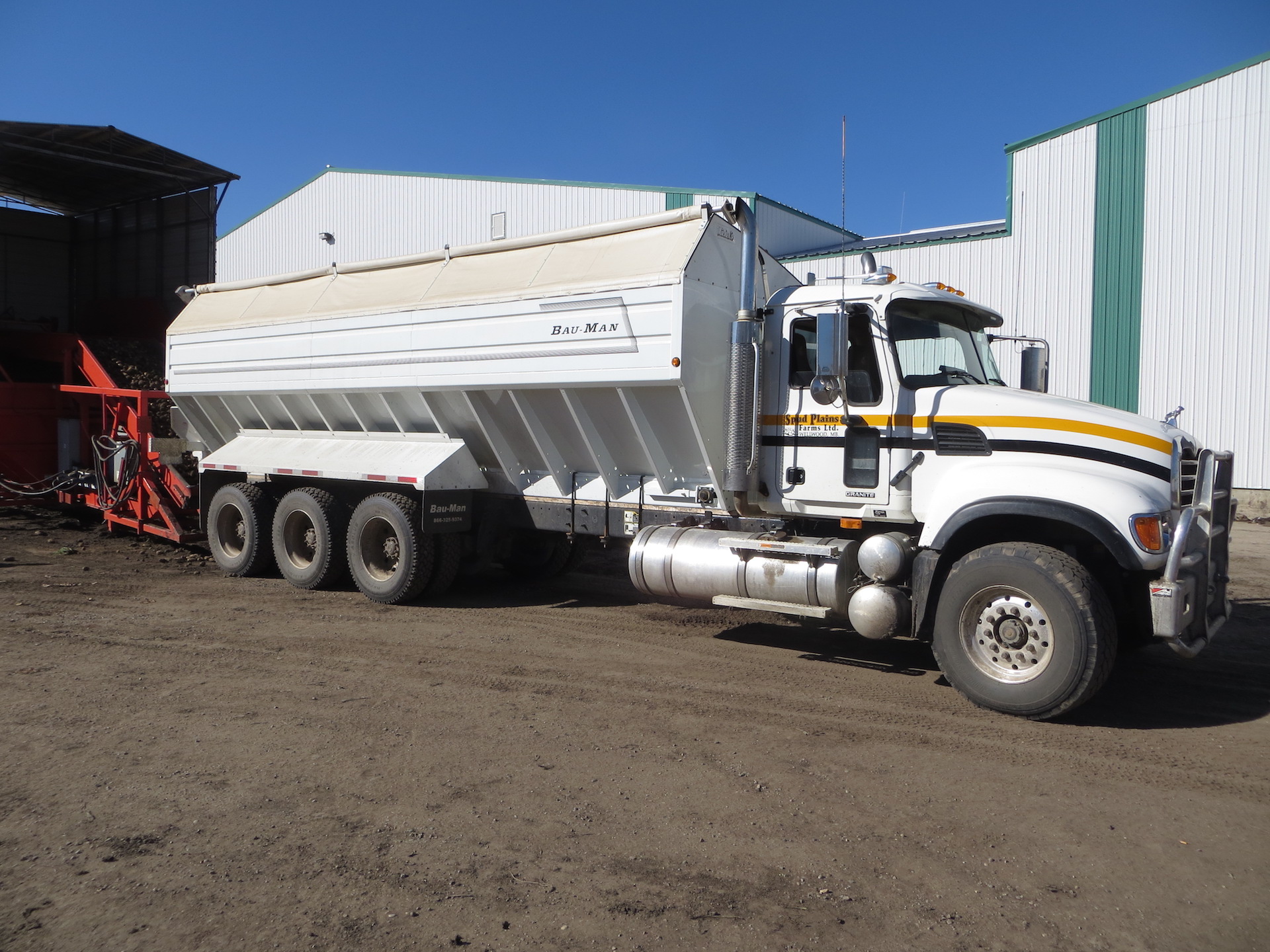 The trucking company then receives money immediately from the third party, and the third party collects the money when the invoi. Self Unloading, Potato & Agricultural Product, Truck Box