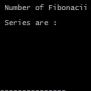 Program In C To Display Fibonacci Series With Output