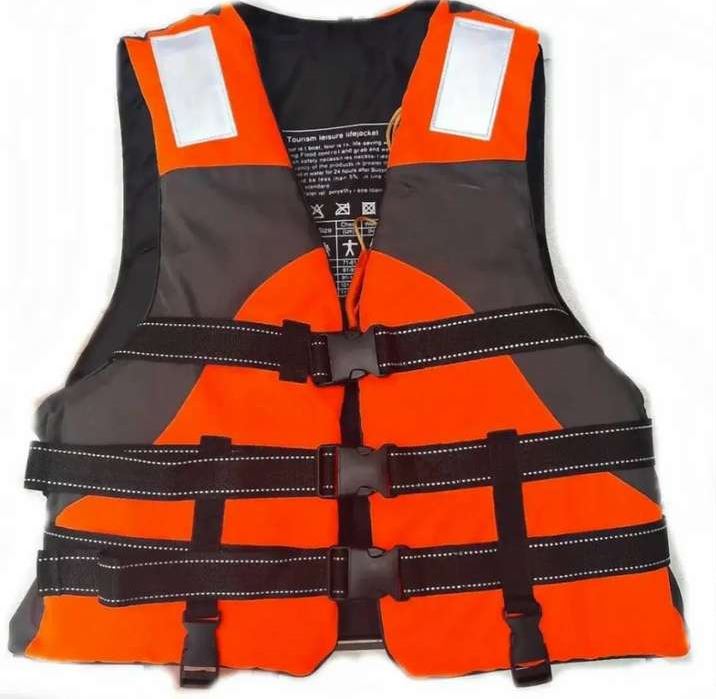 Chaleco Salvavidas Color Naranja para Uso General COD. SVJOR-