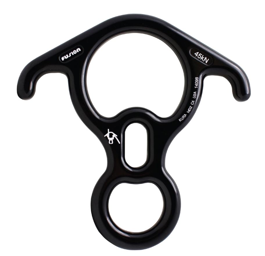 Descensor Ocho 8 de Rescate con Orejas COD. FP-8145-BLK