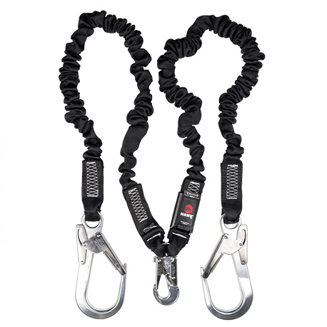 Línea de Vida ALPHA en 3 Puntas Tubular Elástica Ganchos  Grandes COD. 6071E-1.80