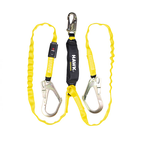 Línea de Vida GAMMA en 3 Puntas Tubular Ganchos Grandes COD. 671-1.80