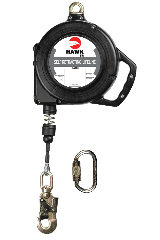 Línea De Vida Auto-Retráctil de Acero Galvanizado COD. H-RGS-M-15MT