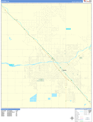 Madera California Wall Maps MapSales Madera Ca 