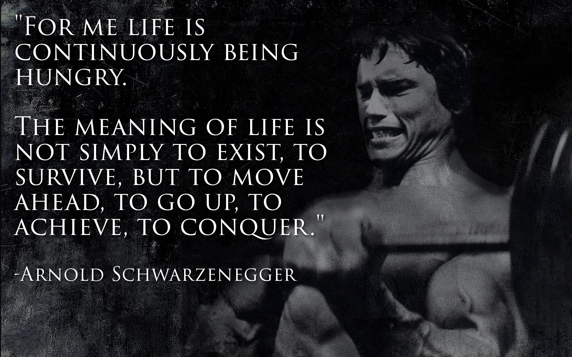 Here are some of the best arnold schwarzenegger movie quotes. Quote Of The Week Arnold Schwarzenegger Generation Iron Fitness Bodybuilding Network