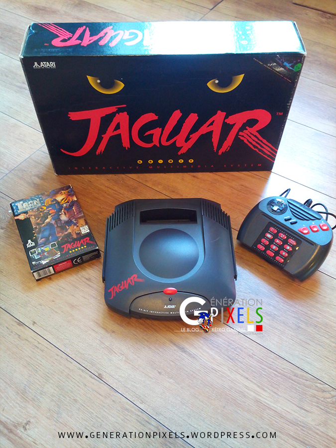 Atari Jaguar - Première 64 Bits du marché. (collection personnelle)