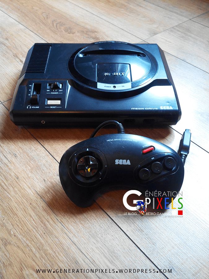 Mega Drive - Sega - 1989.(collection personnelle)