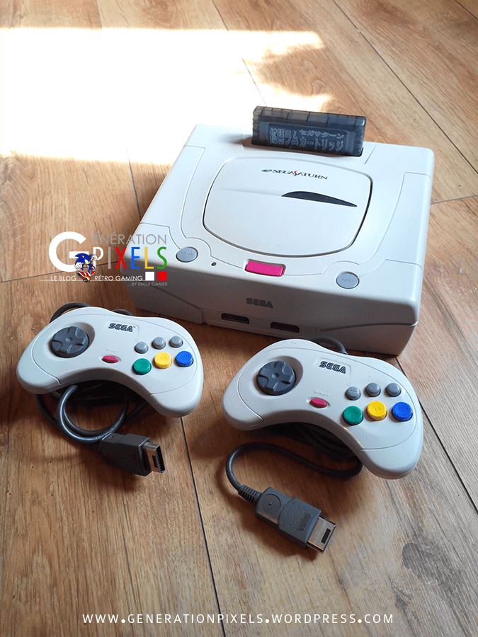 Sega Saturn - Parfaite pour l'arcade! (collection personnelle)