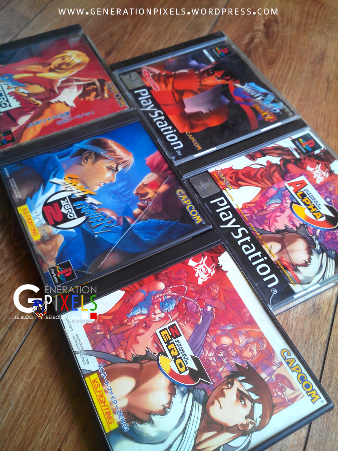 Street Fighter sur Playstation. (collection personnelle).