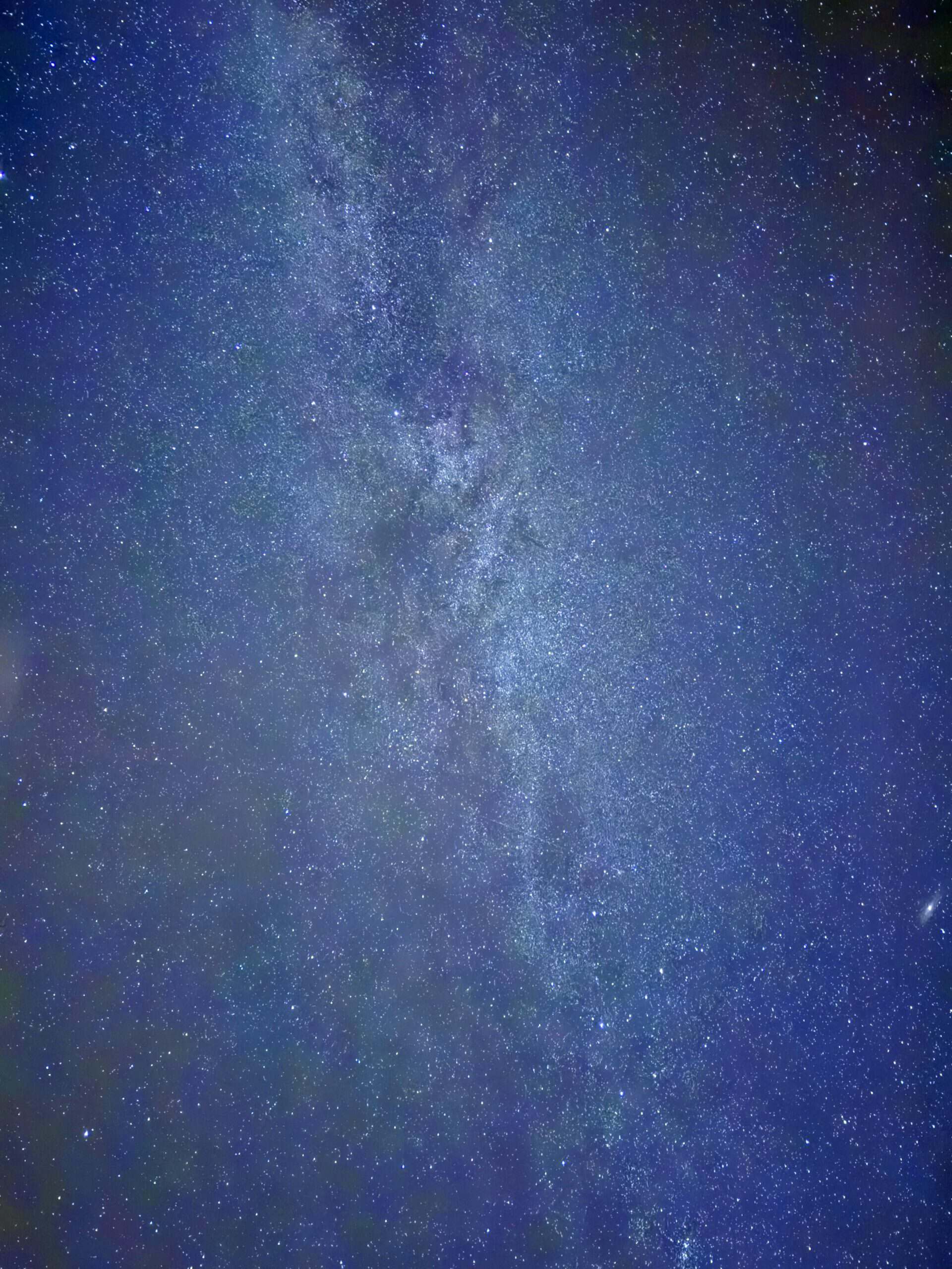 A starry night sky