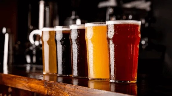 lots of beer at gene's