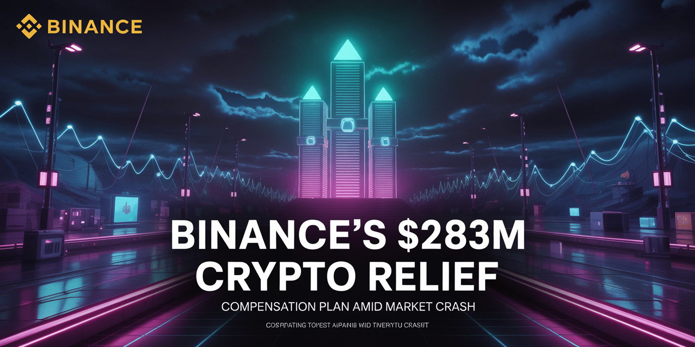 Binance Unveils $283M Compensation Plan After Major Crypto Market Crash -  Genfinity - Web3 Education & News