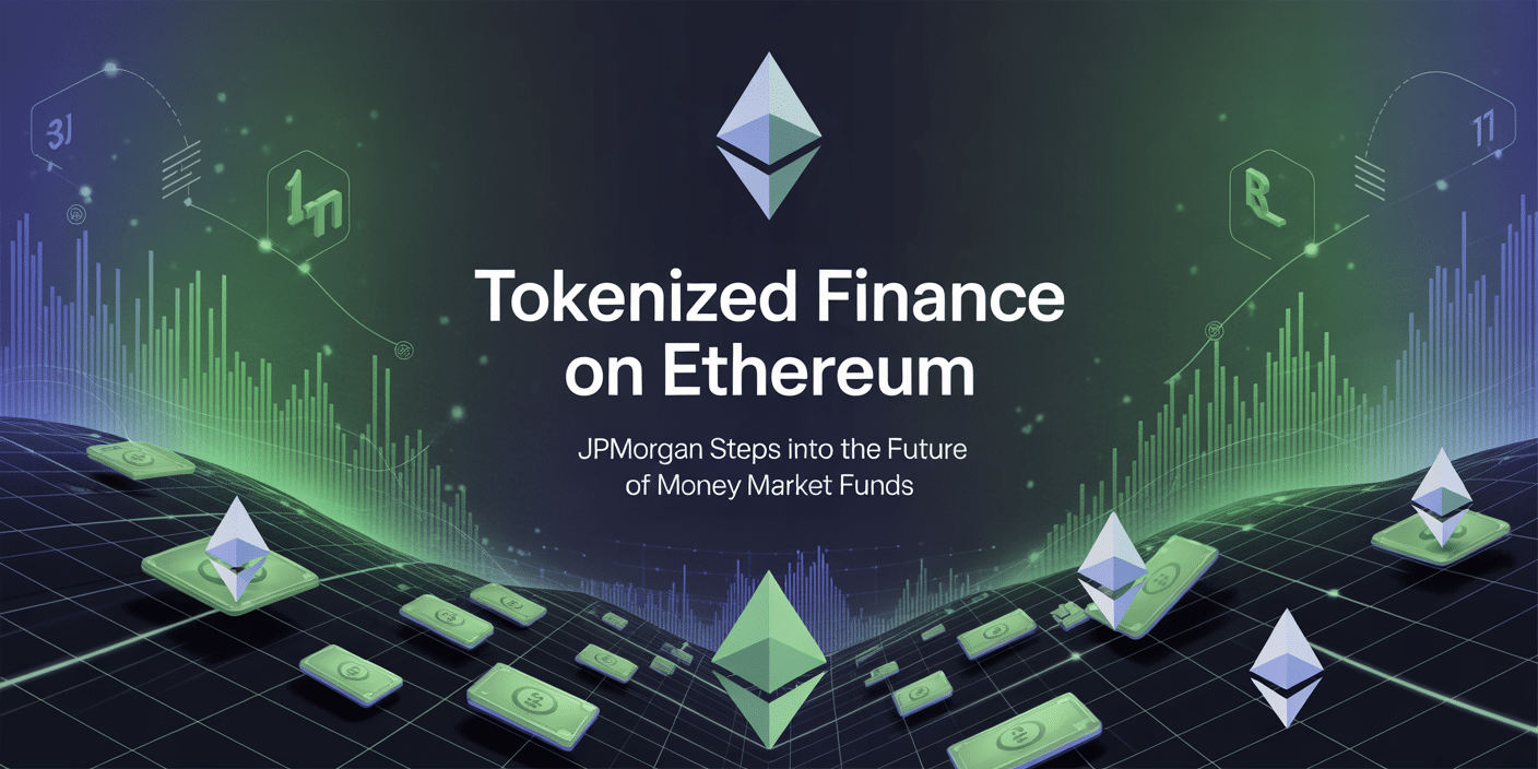 JPMorgan Launches First Tokenized Money Market Fund on Ethereum - Genfinity  - Web3 Education & News