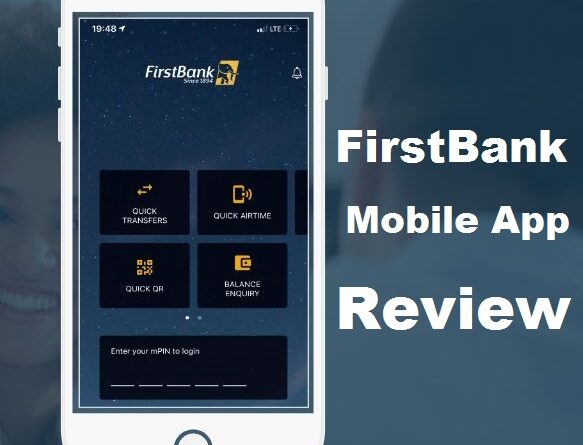 General guideline on first bank mobile app