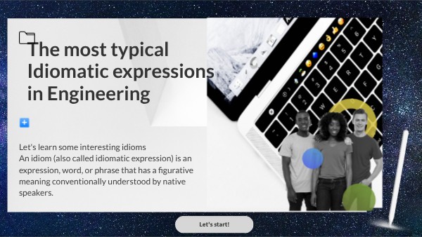 Idiomatic Expressions In Engineering Genially