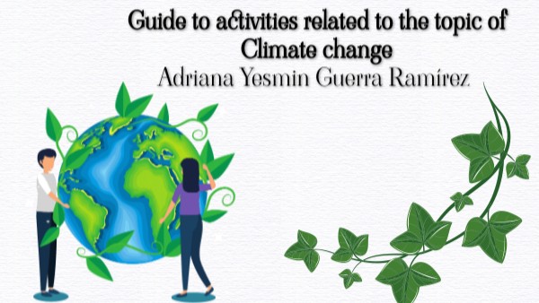 Climate Change Genially