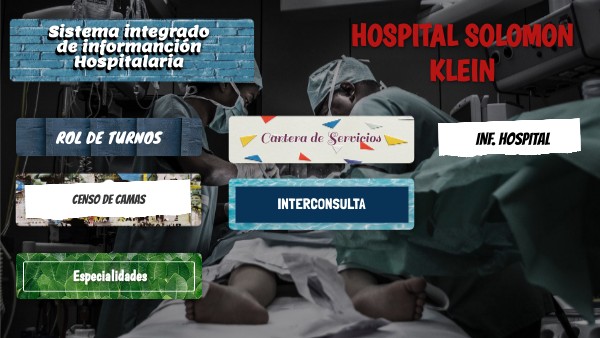 Hospital Solomon Klein Genially