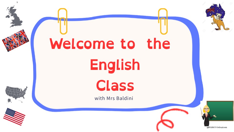 Welcome Class Seconda Genially