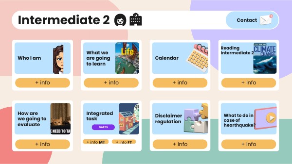 Intermediate 2 Morning Genially