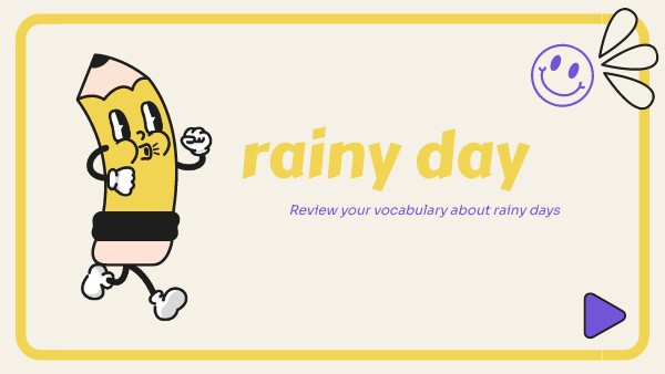 Rainy Day Genially