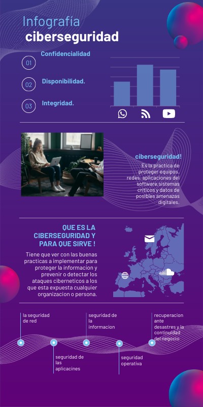 Infografía Ciberseguridad Genially