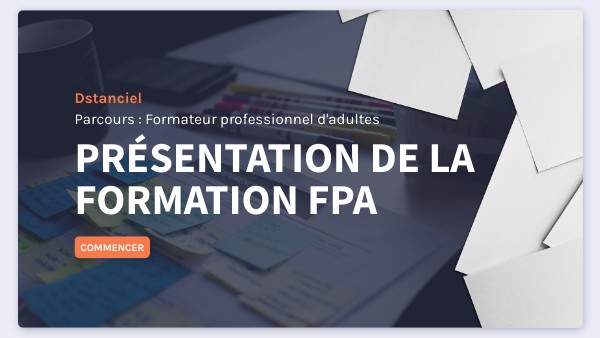 Présentation De La Formation Fpa