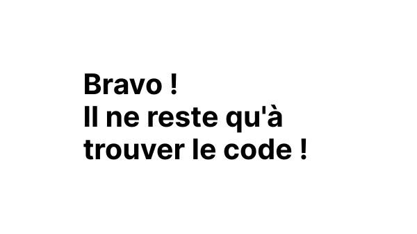 Code Secret Genially