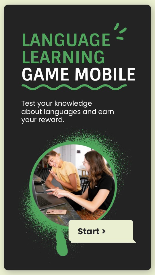 Language Learning Game Mobile Genially