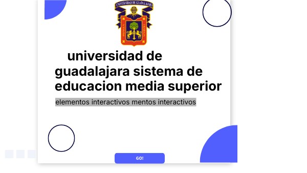 Basic Shapes Presentation Mobile Genially