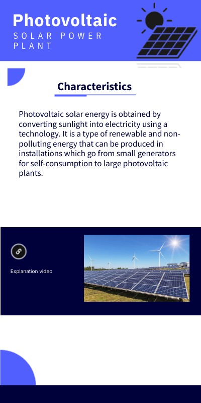 Infografía Energia Fotovoltaica