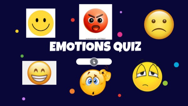 Emotions Quiz Genially