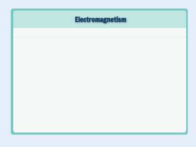 Topic 5 Electromagnetism