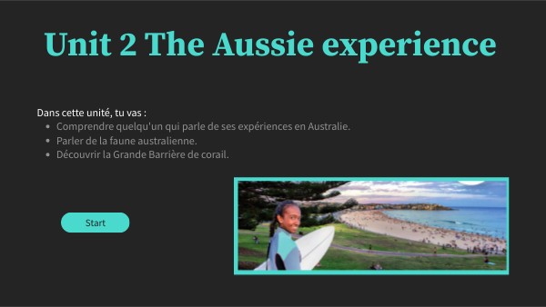 4e The Aussie Experience Genially